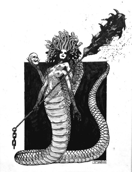 Горгона медуза мифические существа