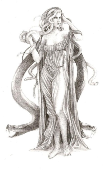 Медуза горгона альфонс муха