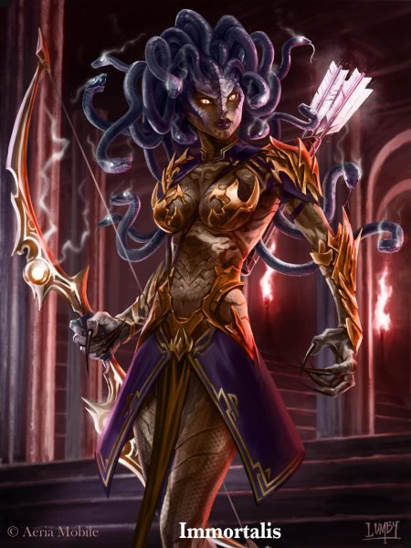 Герой медуза горгона