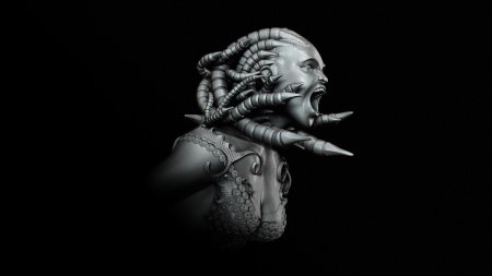 Фон рабочего стола горгона