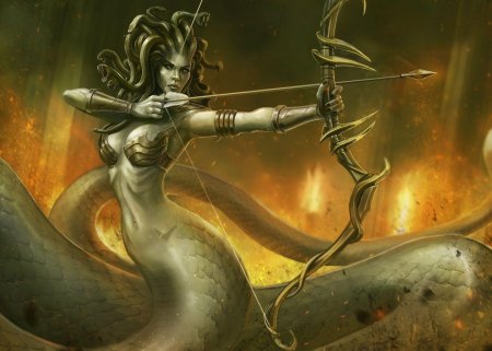 Ехидна полуженщина полузмея