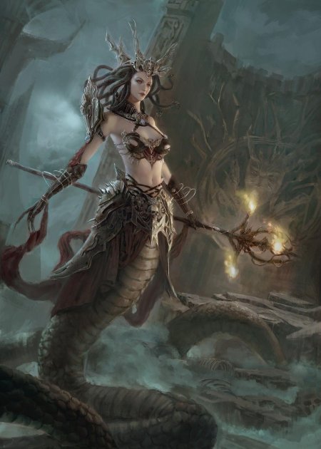 Битва титанов медуза горгона