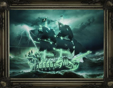 Летучий голландец корабль призрак пираты карибского моря