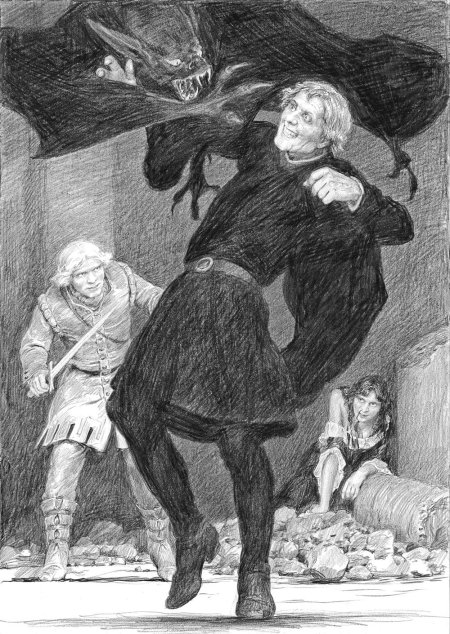 Ведьмак иллюстрации дениса гордеева