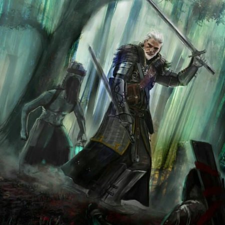 Ведьмак геральт арт