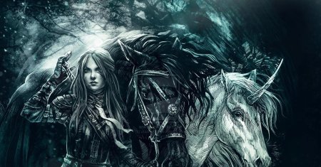 Цири и кэльпи