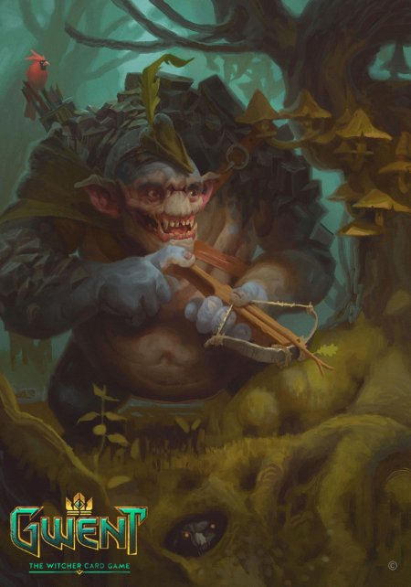 Лесной тролль ведьмак