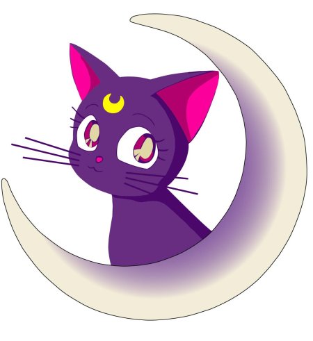 Луна сейлормун кошка