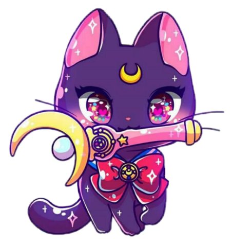 Луна сейлормун кошка