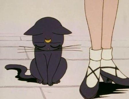 Луна сейлормун кошка