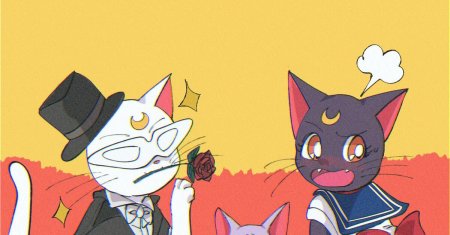 Сейлор мун луна и артемис