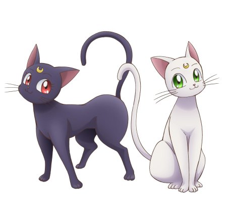 Артемис сейлор мун кошка