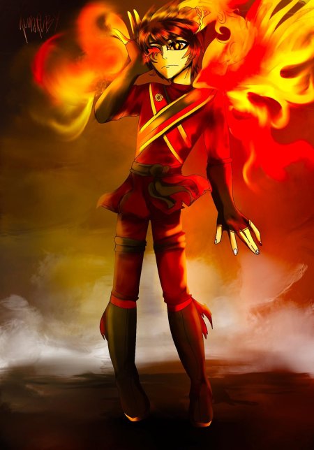 Огненный кай ниндзяго