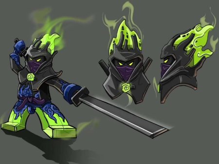 Лего ниндзяго морро