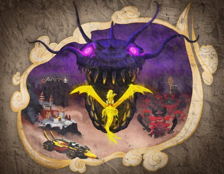 Лего ниндзяго оверлорд