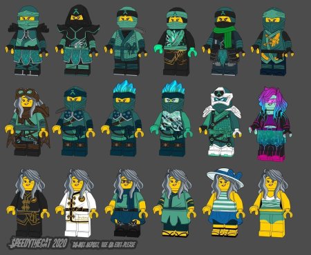 Рейн валентайн ниндзяго