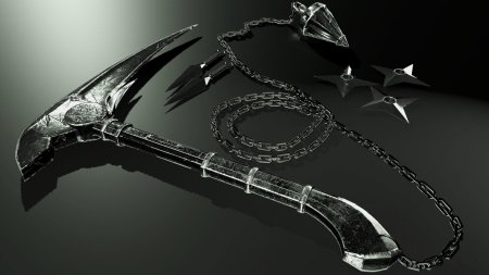 Кусаригама холодное оружие