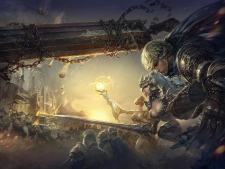 Сражение фэнтези