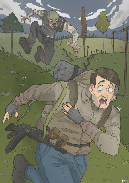 Стрелок сталкер арт