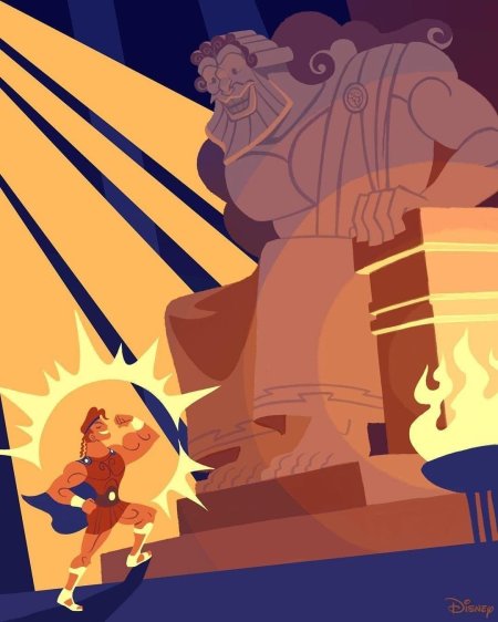 Геркулес мультфильм зевс