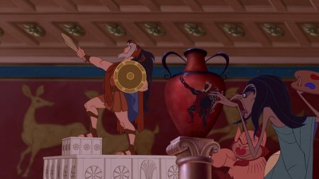 Геркулес мультфильм шкура шрама