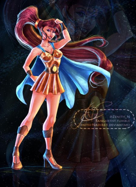 Персонажи дисней девушки