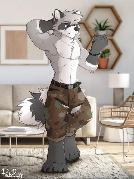 Парень фурри