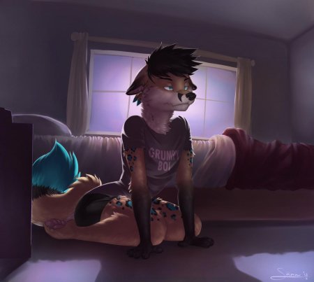 Парень фурри