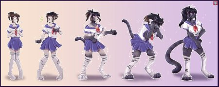 Фурри трансформация