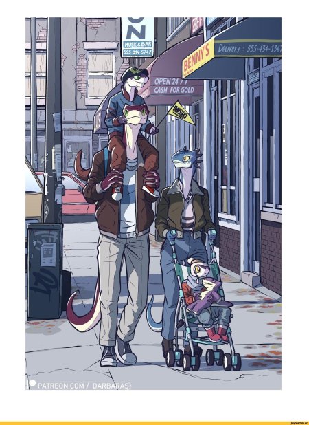 Персонажи фурри