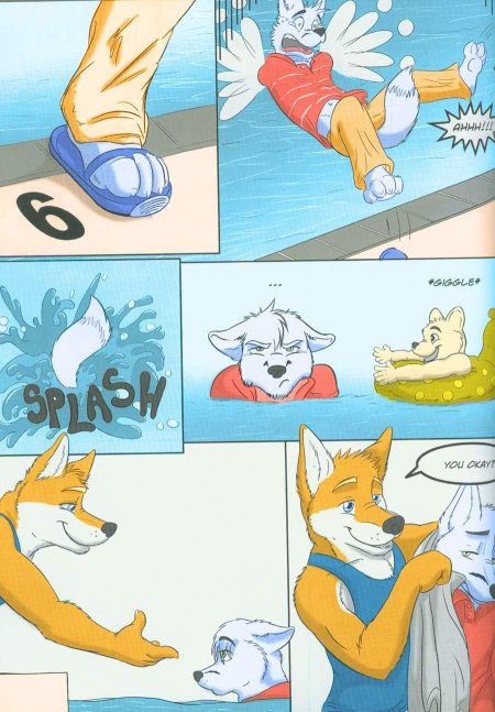 Фурри на пляже