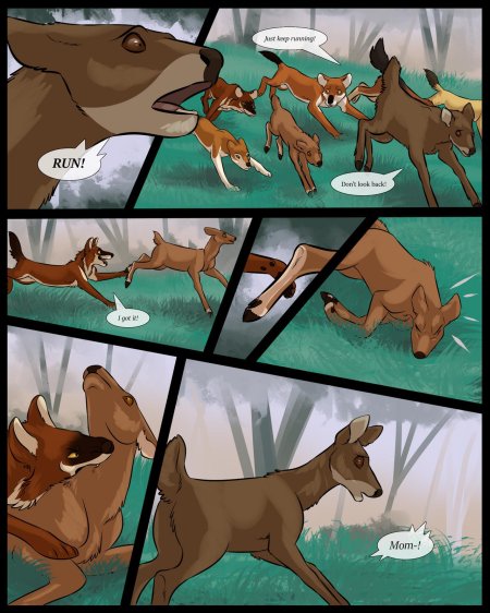 Комикс про оленей