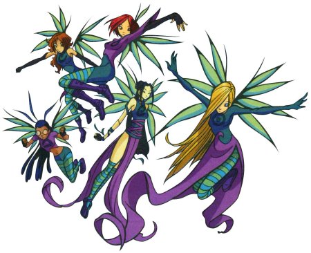 Чародейки герои