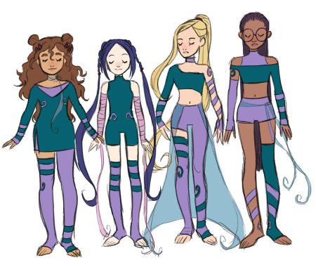 Чародейки мультсериал стражницы