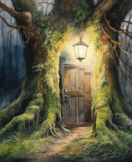 Сказочная дверь