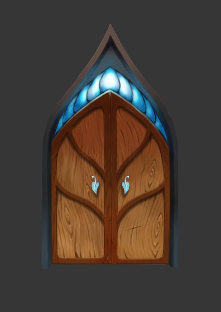 Сказочная дверь