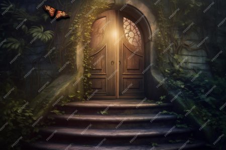 Дверь сказочная