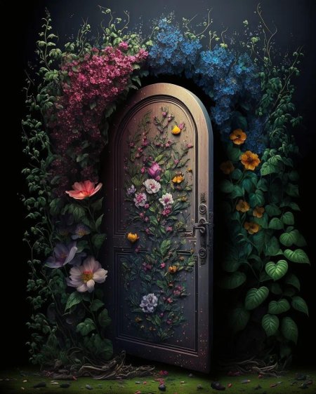 Красивые сказочные двери