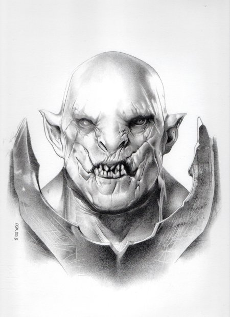 Орк рисунок