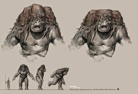 Тролль концепт арт хоббит