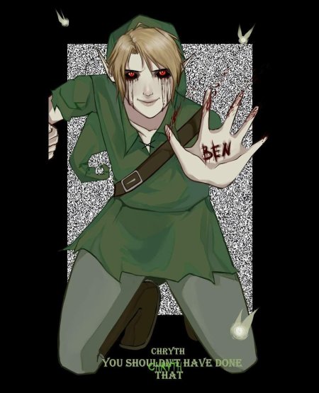 Крипипаста бен утопленник в полный рост