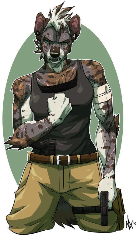 Гиена фурри