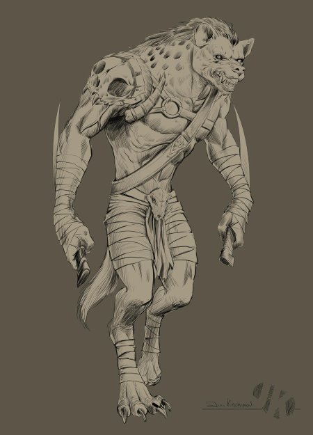 Эскиз персонажа