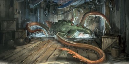 Кракен морское чудовище