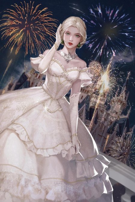 Платье в стиле фэнтези