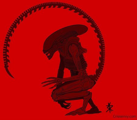 Ксеноморф самка королева