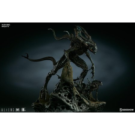 Alien king maquette