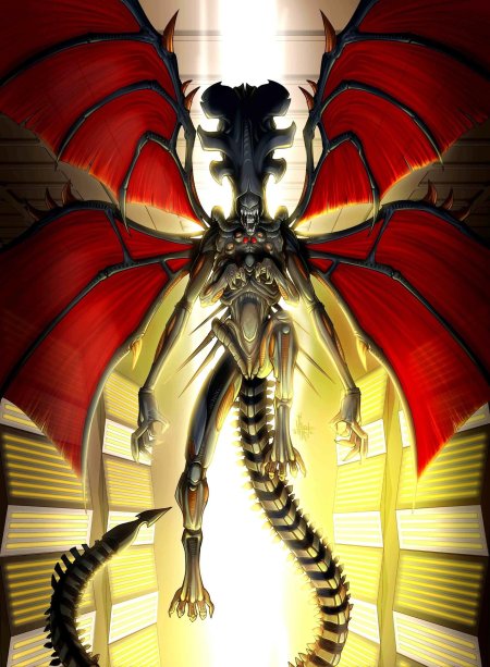 Чужой дракон ксеноморф