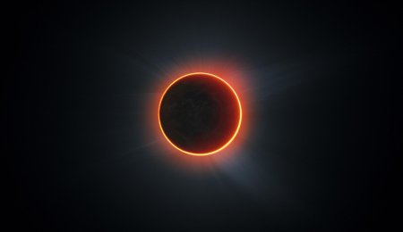 Кольцеобразное солнечное затмение