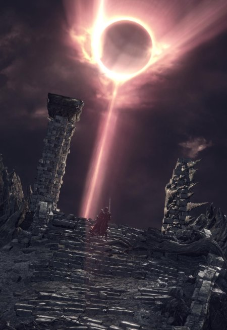Dark souls солнце затмение